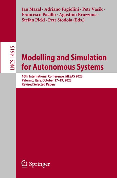 Modelling and Simulation for Autonomous Systems, Buch