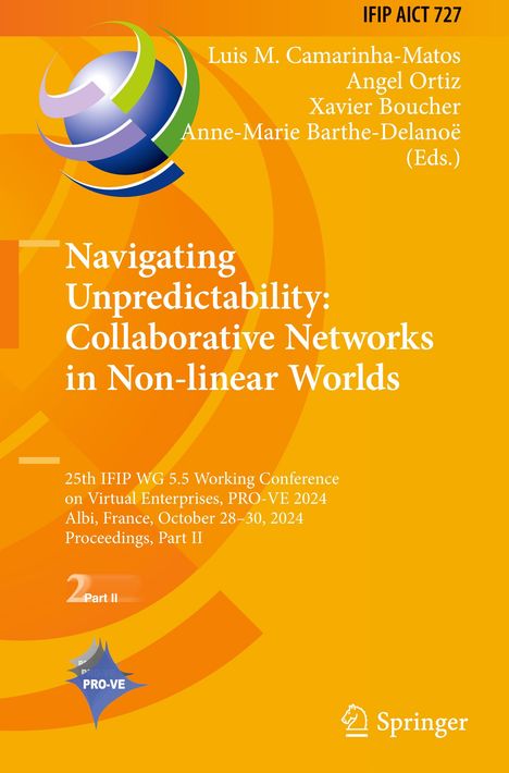 Navigating Unpredictability: Collaborative Networks in Non-linear Worlds, Buch