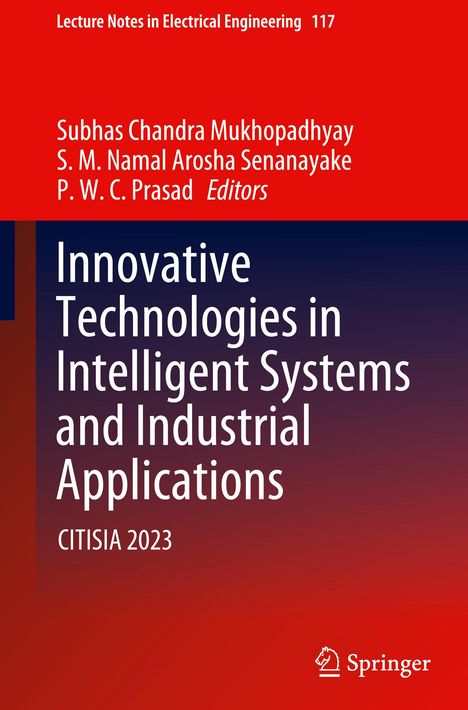 Innovative Technologies in Intelligent Systems and Industrial Applications, Buch