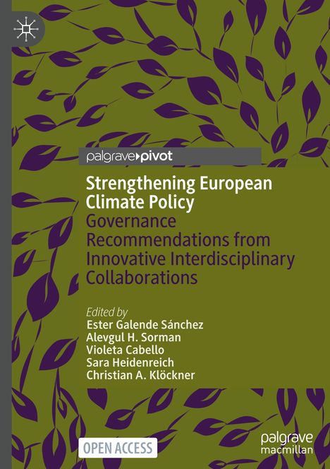 Strengthening European Climate Policy, Buch