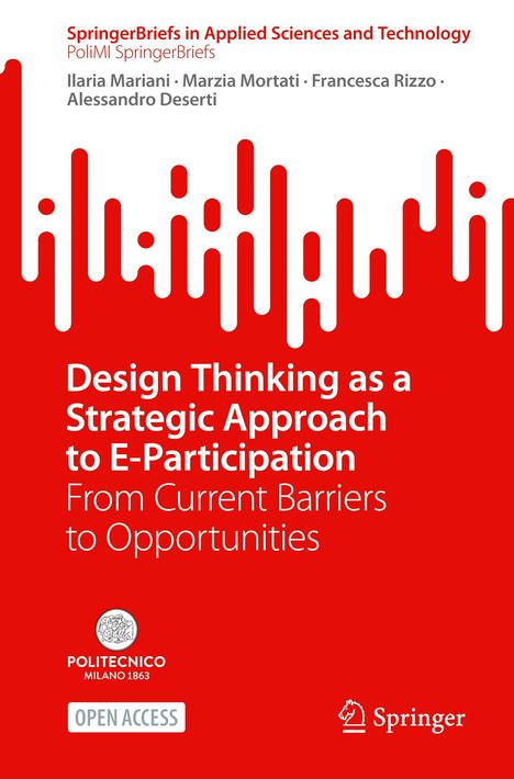 Ilaria Mariani: Design Thinking as a Strategic Approach to E-Participation, Buch