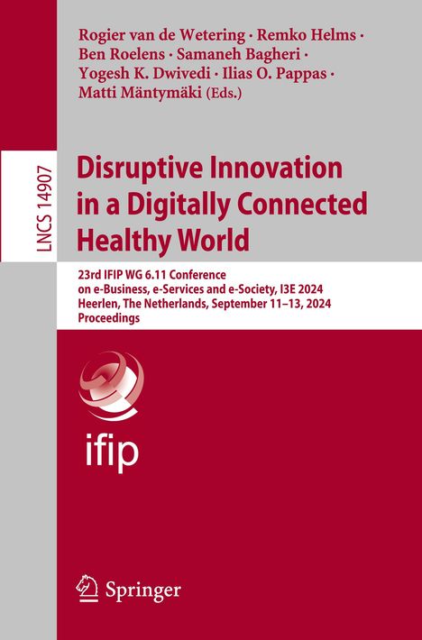 Disruptive Innovation in a Digitally Connected Healthy World, Buch