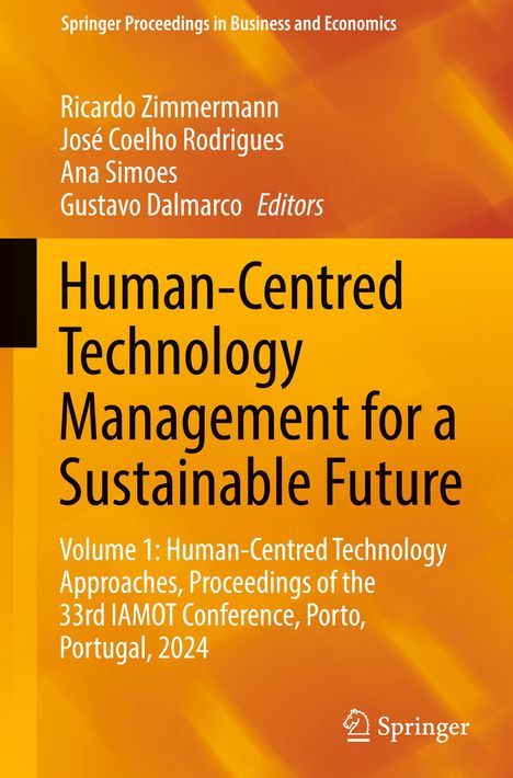 Human-Centred Technology Management for a Sustainable Future, Buch