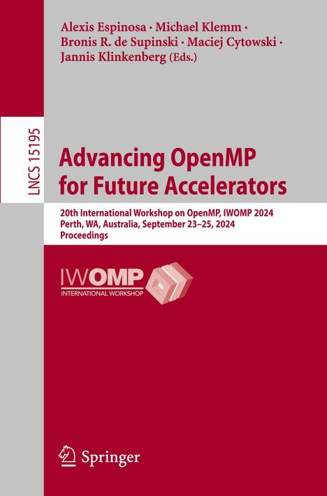 Advancing OpenMP for Future Accelerators, Buch