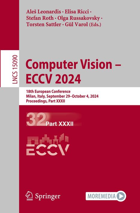 Computer Vision - ECCV 2024, Buch