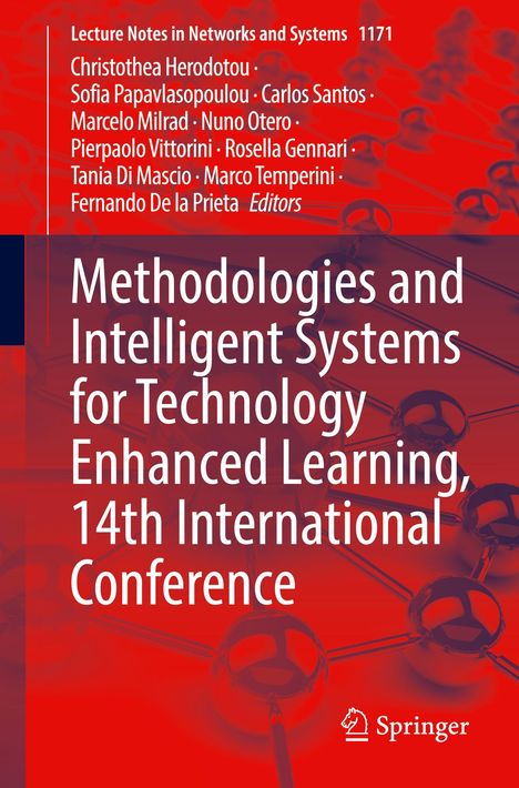 Methodologies and Intelligent Systems for Technology Enhanced Learning, 14th International Conference, Buch