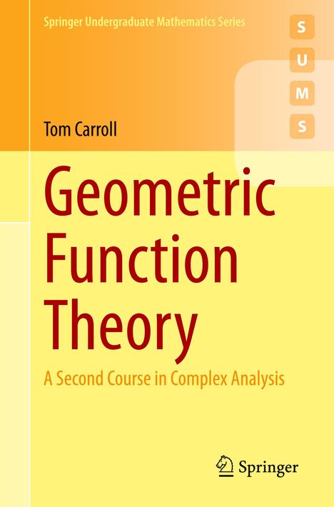 Tom Carroll: Geometric Function Theory, Buch