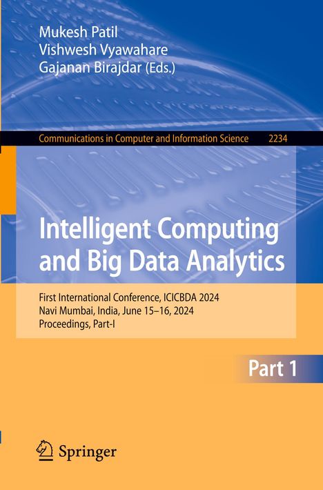 Intelligent Computing and Big Data Analytics, Buch