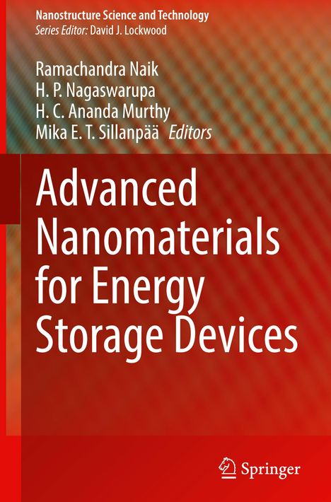 Advanced Nanomaterials for Energy Storage Devices, Buch