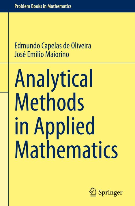 José Emílio Maiorino: Analytical Methods in Applied Mathematics, Buch