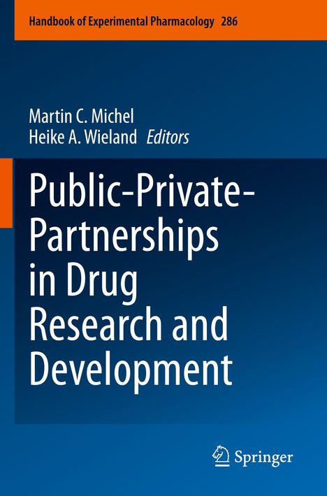 "Handbook of Experimental Pharmacology 286. Martin C. Michel, Heike A. Wieland Editors. Springer-Logo unten rechts."