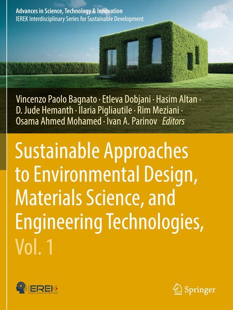 Titel: "Sustainable Approaches to Environmental Design, Materials Science, and Engineering Technologies, Vol. 1". Moderne Architektur aus Hecken.