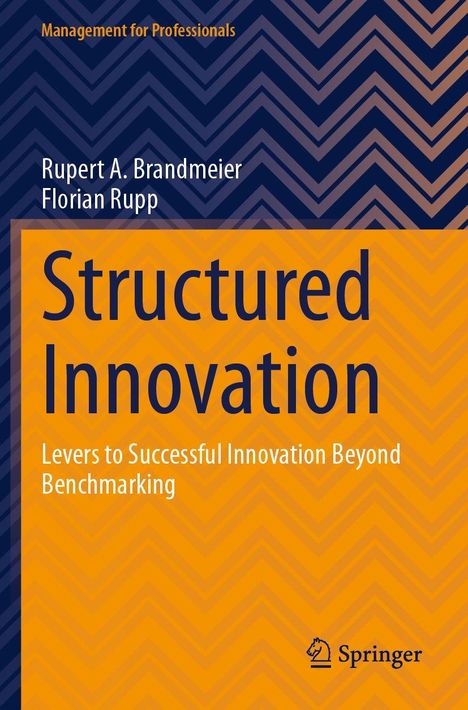 Management for Professionals, Rupert A. Brandmeier, Florian Rupp, Structured Innovation, Springer Logo, Zickzackmuster.