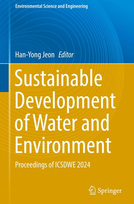 Sustainable Development of Water and Environment, Buch