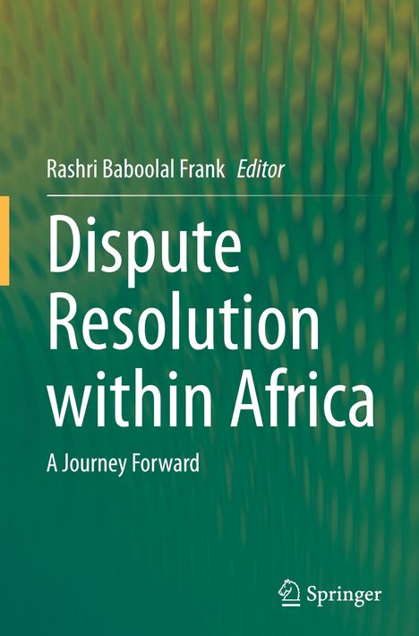 Dispute Resolution within Africa, Buch