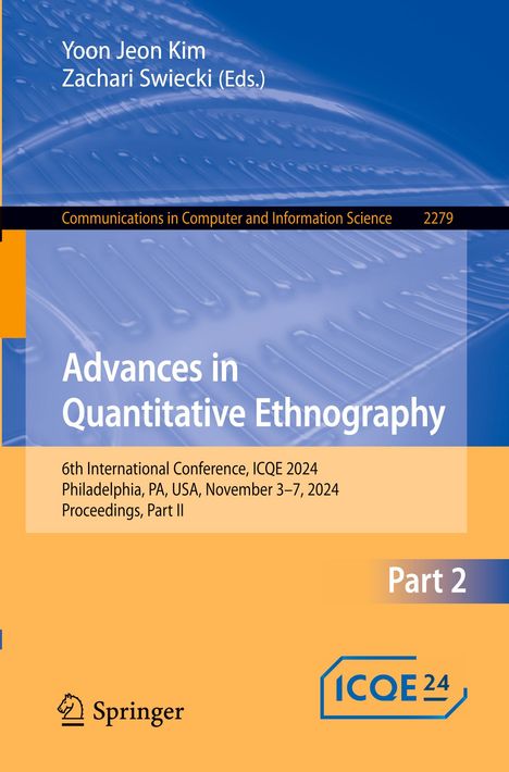 Advances in Quantitative Ethnography, Buch