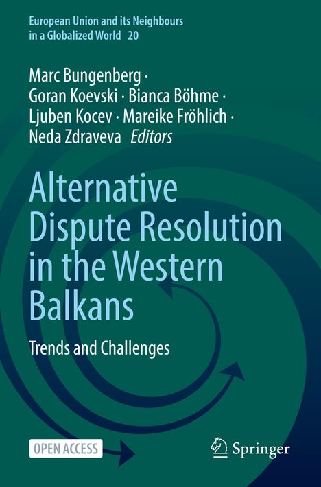 "Alternative Dispute Resolution in the Western Balkans: Trends and Challenges." Grüne Kreise, Open Access, Springer-Logo.