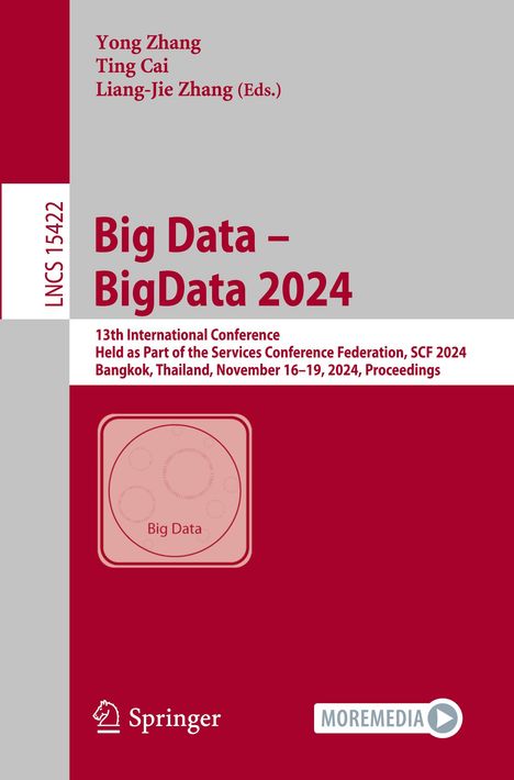 Big Data ¿ BigData 2024, Buch