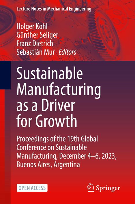 Sustainable Manufacturing as a Driver for Growth, Buch