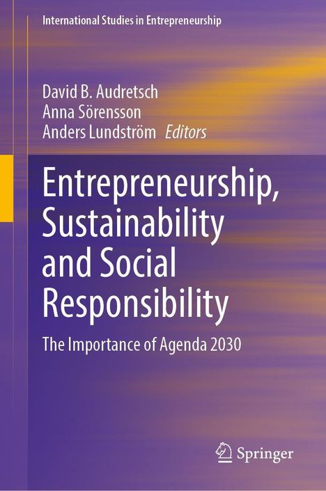 Entrepreneurship, Sustainability and Social Responsibility, Buch