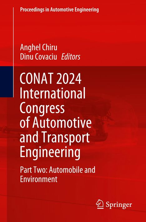 CONAT 2024 International Congress of Automotive and Transport Engineering, Buch