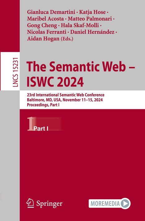 The Semantic Web - ISWC 2024, Buch