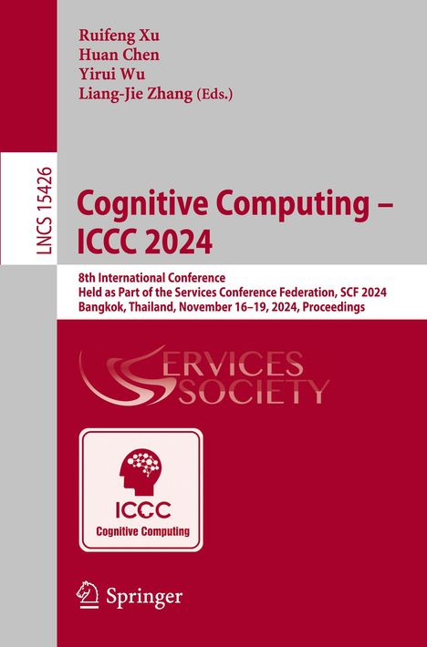 Cognitive Computing - ICCC 2024, Buch