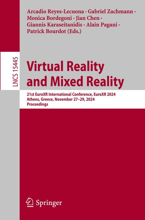Virtual Reality and Mixed Reality, Buch
