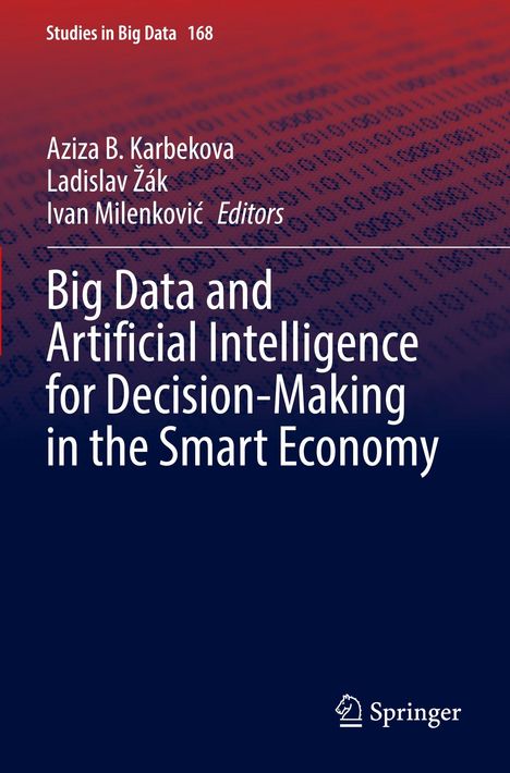 Text: "Big Data and Artificial Intelligence for Decision-Making in the Smart Economy". Unten das Springer-Logo.