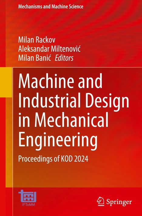 Machine and Industrial Design in Mechanical Engineering, Buch