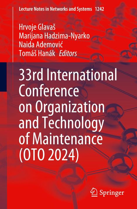 33rd International Conference on Organization and Technology of Maintenance (OTO 2024), Buch