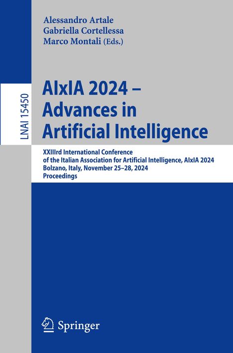 AIxIA 2024 - Advances in Artificial Intelligence, Buch