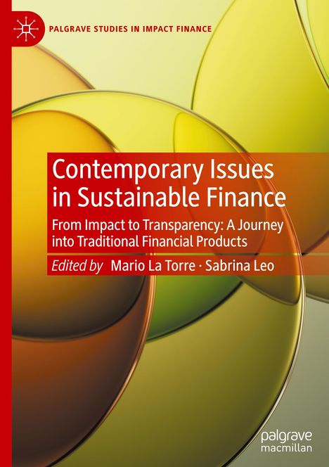 Contemporary Issues in Sustainable Finance, Buch