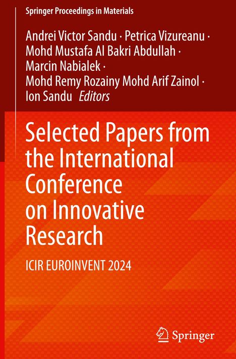 Selected Papers from the International Conference on Innovative Research, Buch