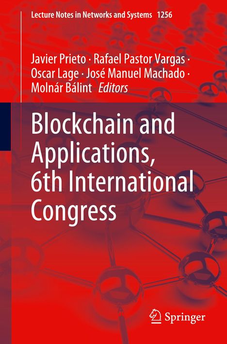 Blockchain and Applications, 6th International Congress, Buch