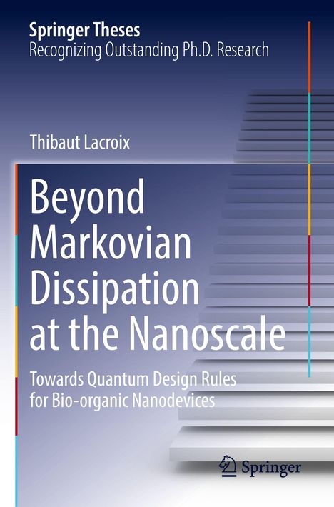 Titel: Beyond Markovian Dissipation at the Nanoscale. Stufenartige graue Struktur, Logo von Springer unten rechts.