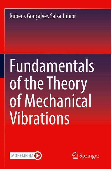 "Fundamentals of the Theory of Mechanical Vibrations" von Rubens Gonçalves Salsa Junior, rote und violette Farbgebung.