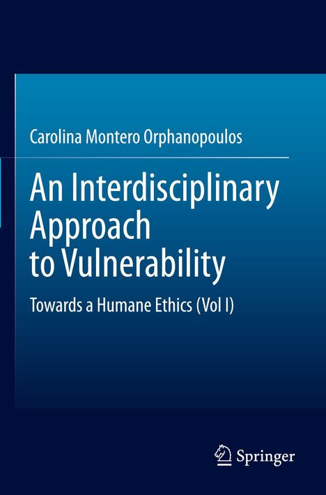 Titel: "An Interdisciplinary Approach to Vulnerability". Blaues Cover, unten rechts Springer-Logo.