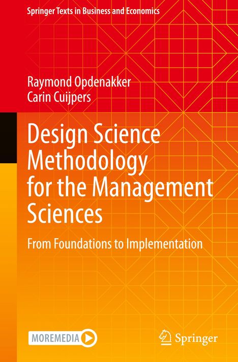 Carin Cuijpers: Design Science Methodology for the Management Sciences, Buch