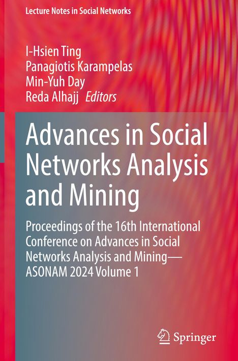 Advances in Social Networks Analysis and Mining, Buch