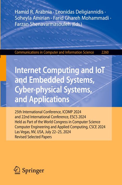 Internet Computing and IoT and Embedded Systems, Cyber-physical Systems, and Applications, Buch