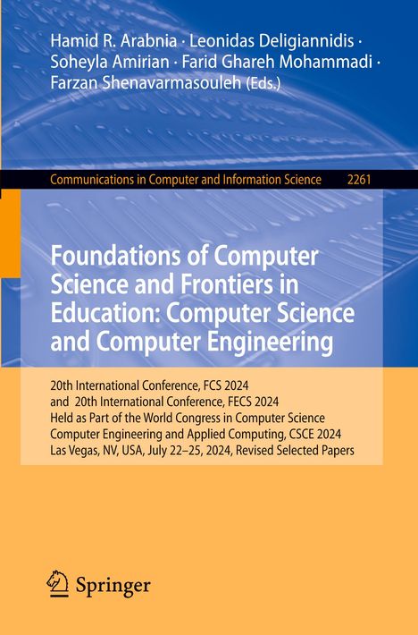 Foundations of Computer Science and Frontiers in Education: Computer Science and Computer Engineering, Buch