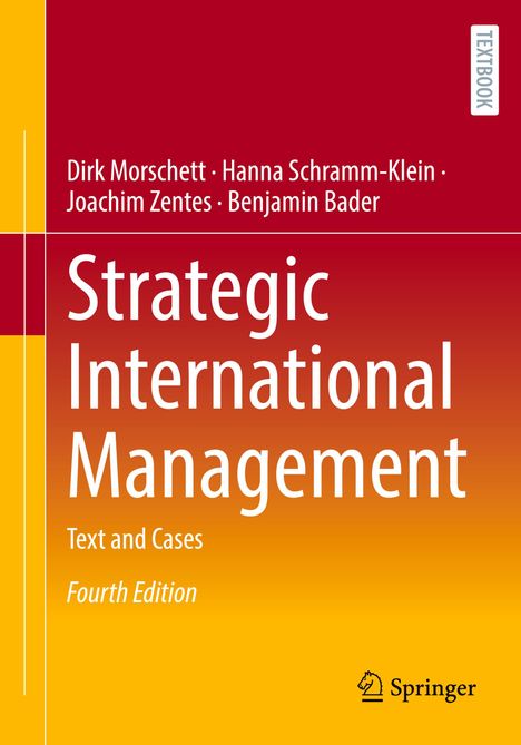 Dirk Morschett: Strategic International Management, Buch