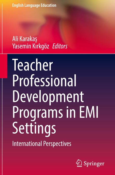 Teacher Professional Development Programs in EMI Settings, Buch