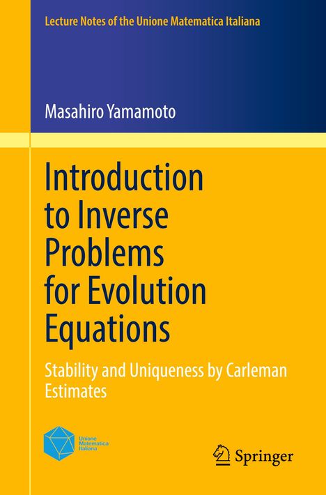 Masahiro Yamamoto: Introduction to Inverse Problems for Evolution Equations, Buch