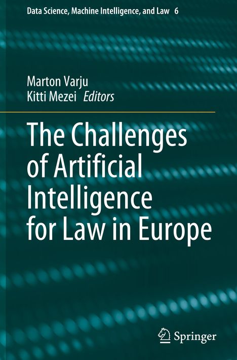 The Challenges of Artificial Intelligence for Law in Europe, Buch