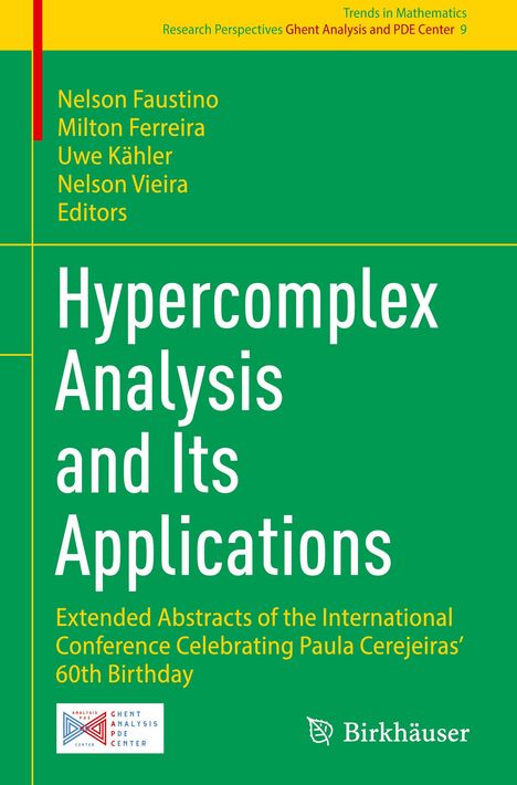 Hypercomplex Analysis and Its Applications, Buch