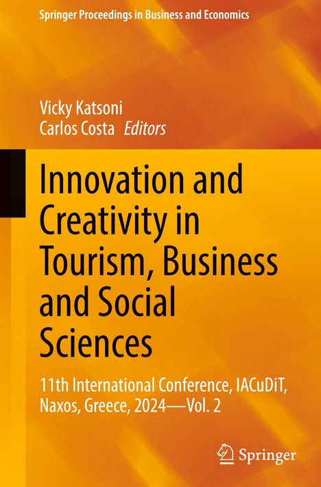 Innovation and Creativity in Tourism, Business and Social Sciences, Buch