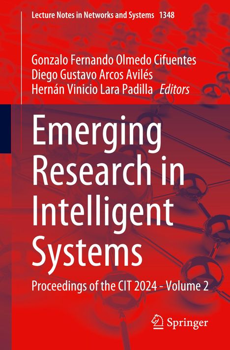 Emerging Research in Intelligent Systems, Buch
