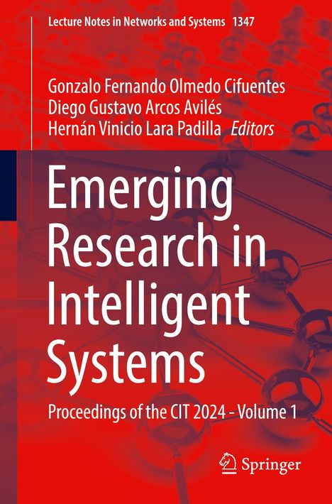 Emerging Research in Intelligent Systems, Buch